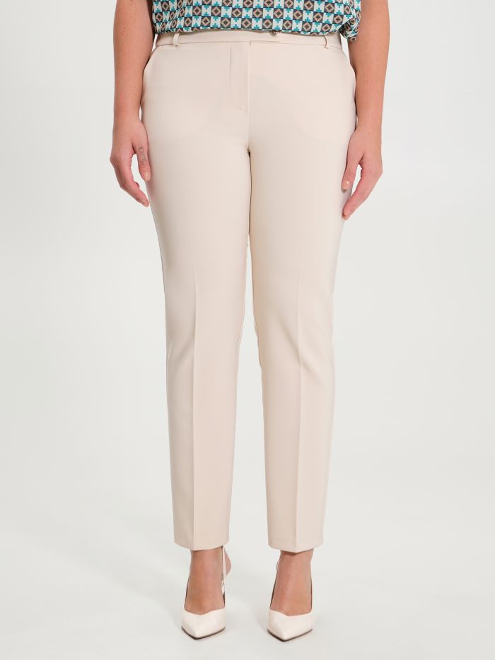 Rinascimento Pantaloni Curvy Beige Offerte