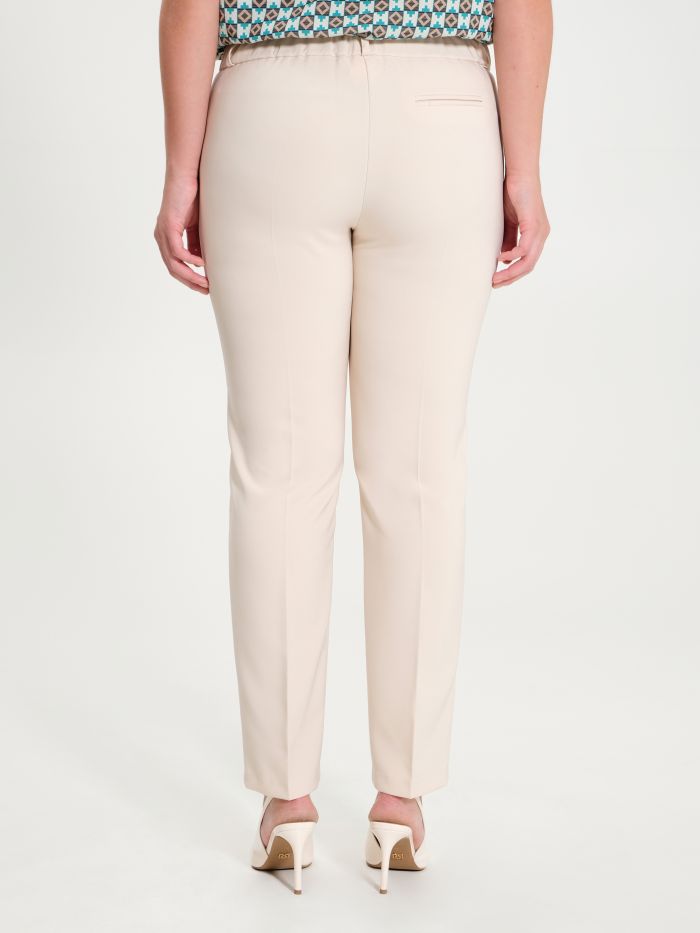 Rinascimento Pantaloni Curvy Beige Offerte