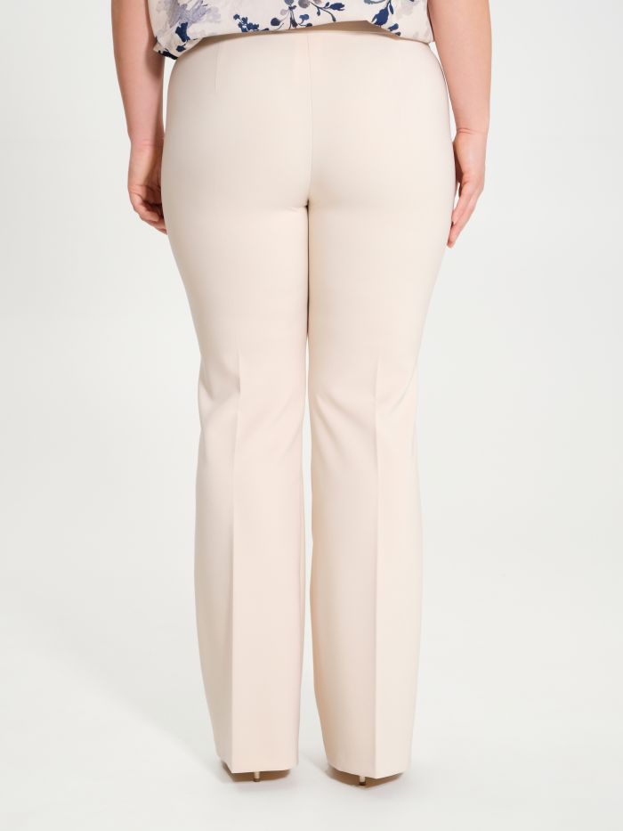 Rinascimento Pantaloni Curvy a Palazzo in Tessuto Tecnico Hotsell