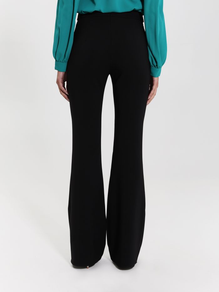 Rinascimento Pantaloni Flared con Bottoni Prezzo Ridotto