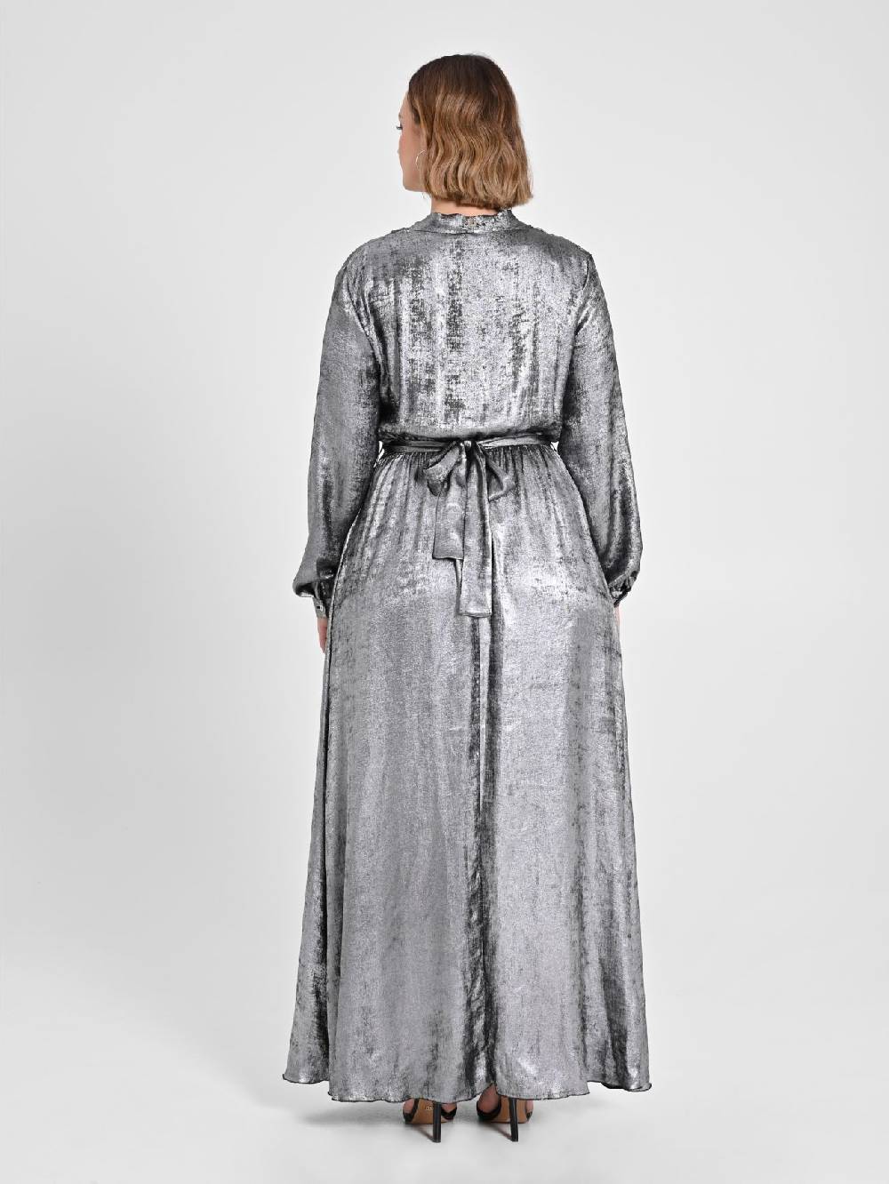 Rinascimento Abito Curvy Argento Saldi