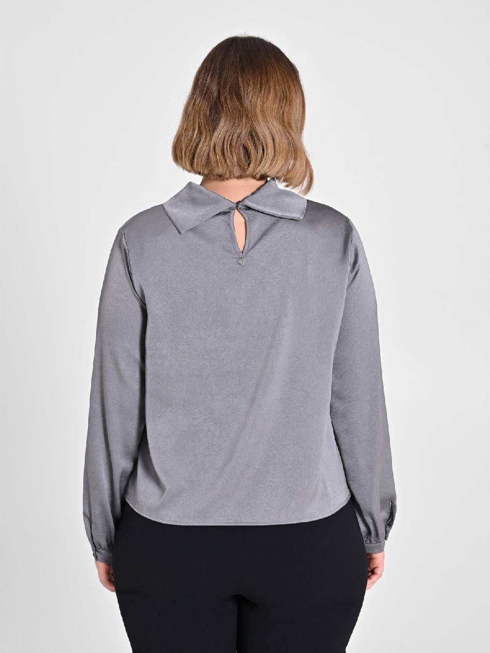 Rinascimento Blusa Grigia Curvy Offerte