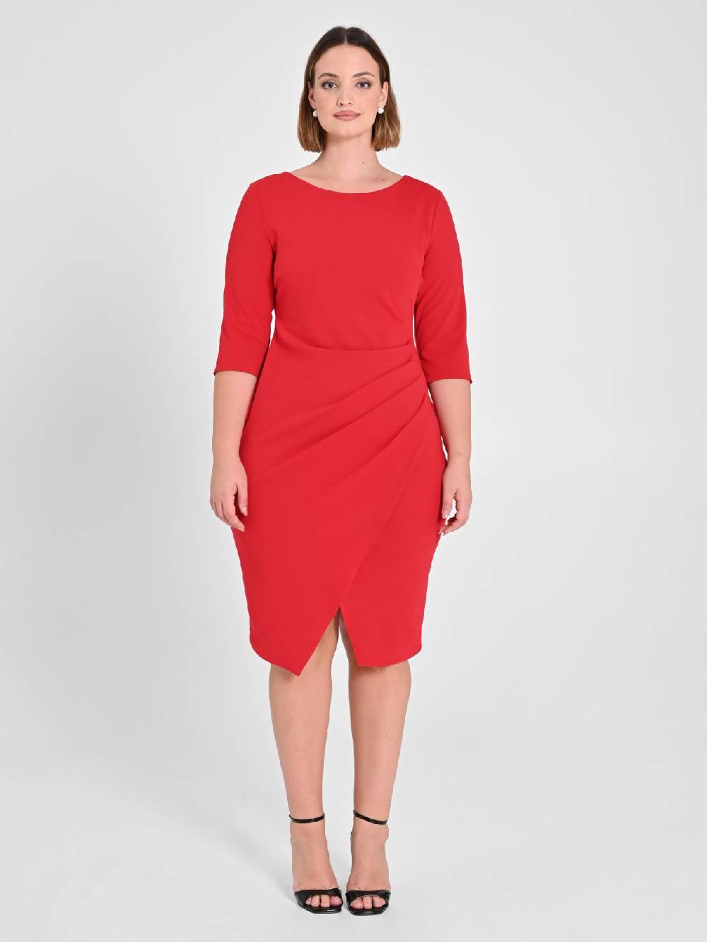 Rinascimento Tubino Curvy Rosso Italia