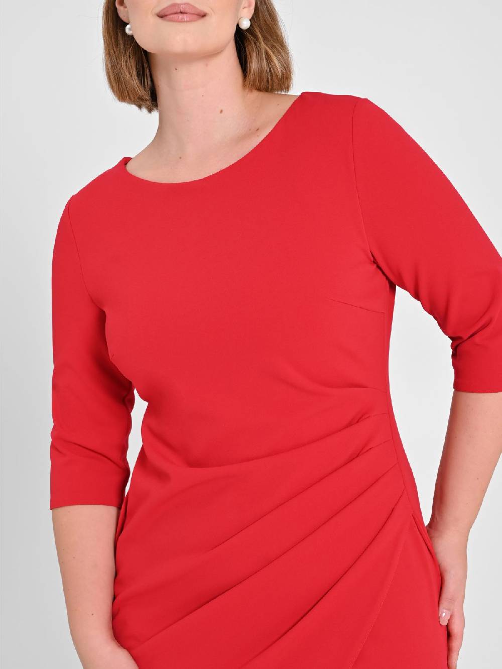 Rinascimento Tubino Curvy Rosso Italia
