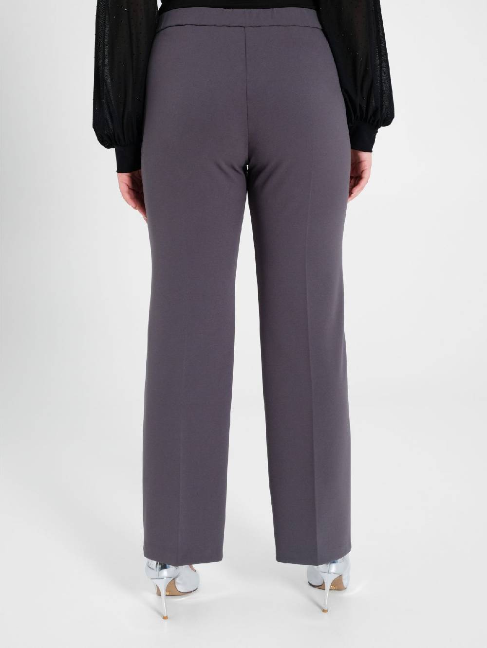 Rinascimento Pantaloni Curvy Grigio Scuro Vendita