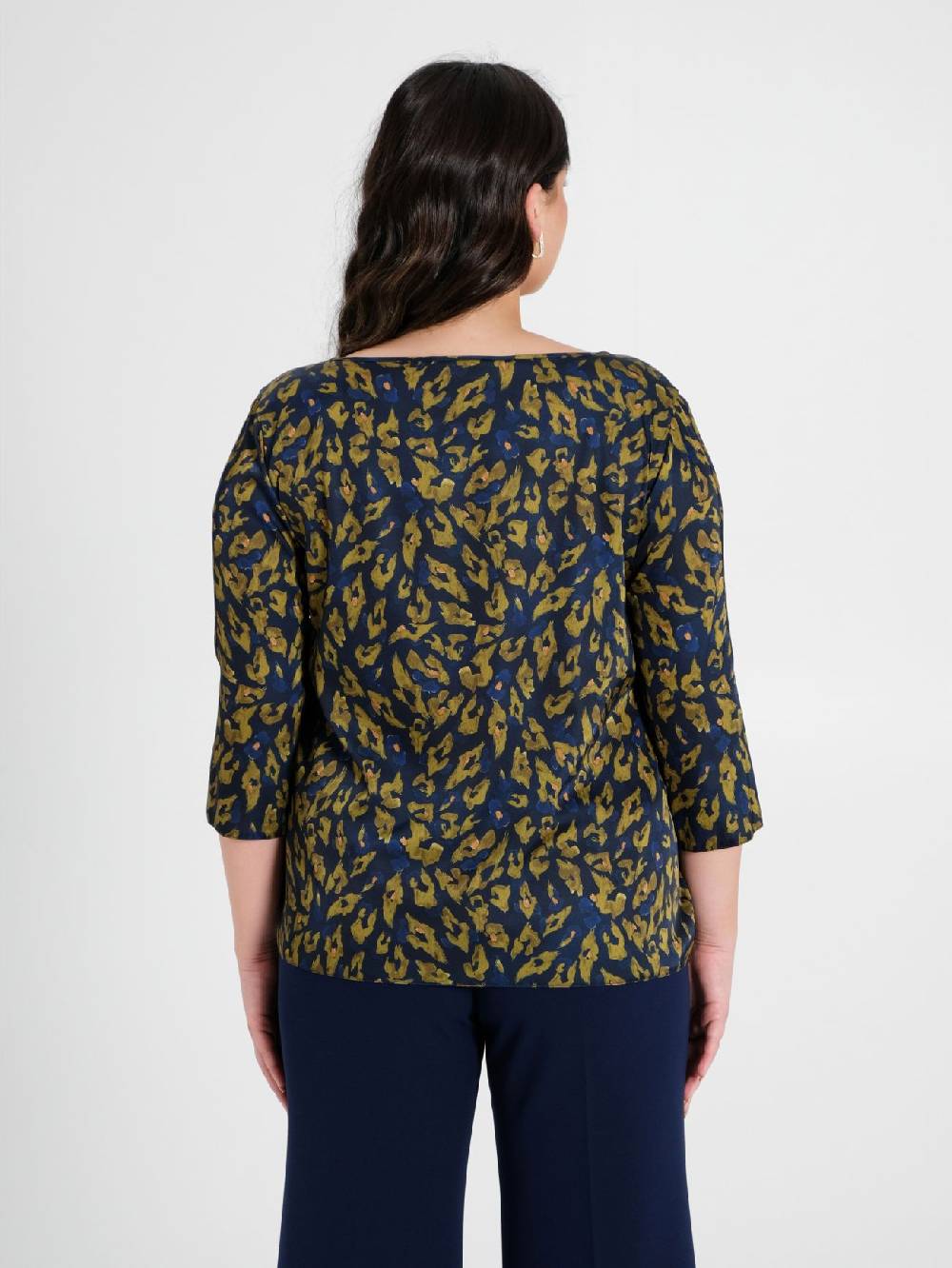 Rinascimento Blusa Curvy Animalier Consegna Veloce
