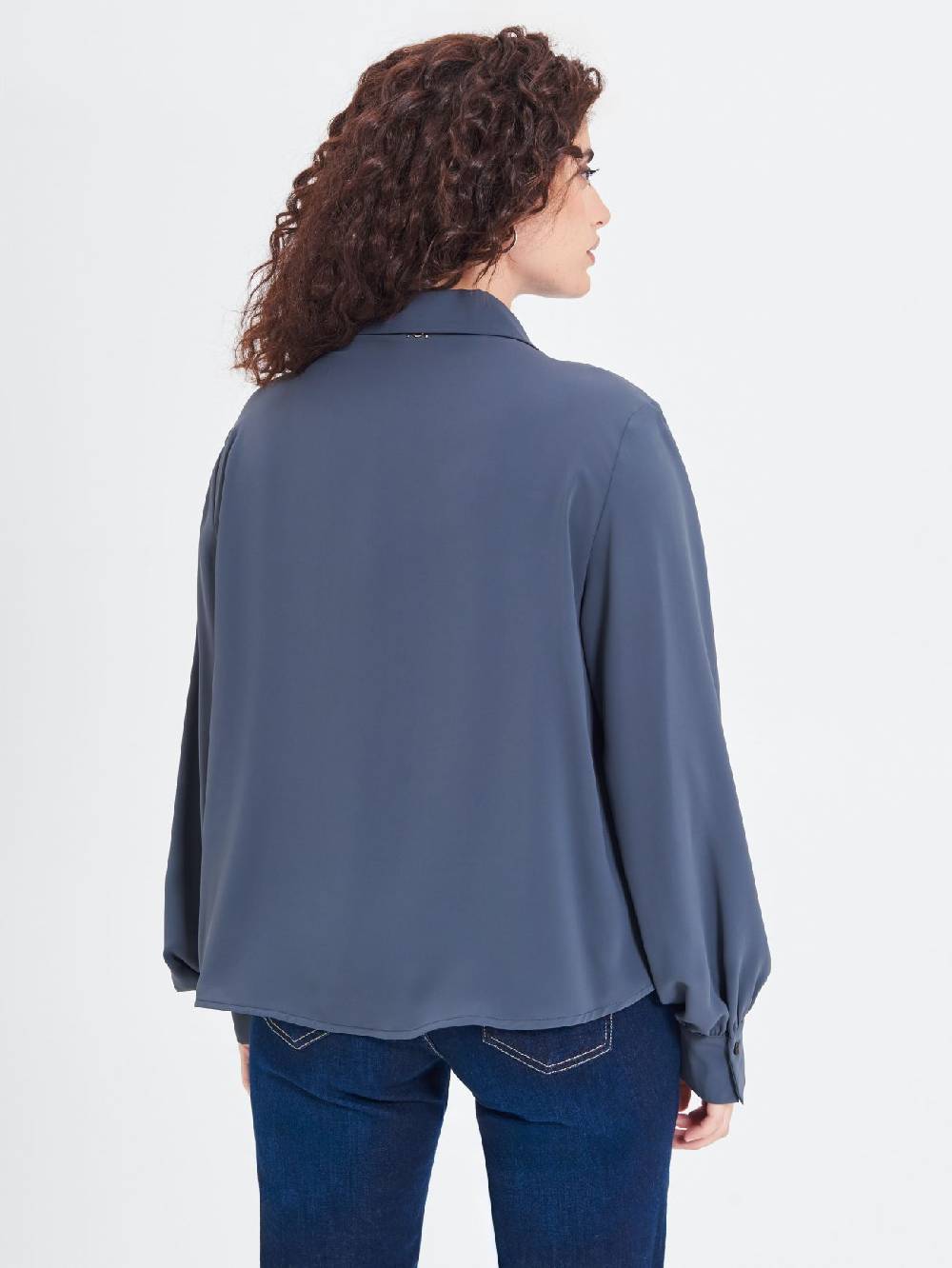 Rinascimento Camicia Curvy Volants Promozione Limitata