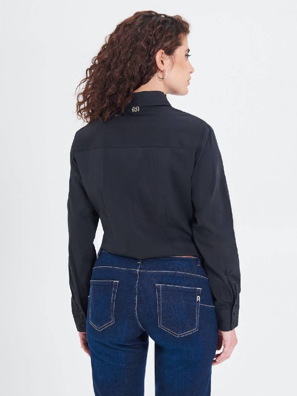 Rinascimento Camicia Curvy con Collo Gioiello Fino Al -60%