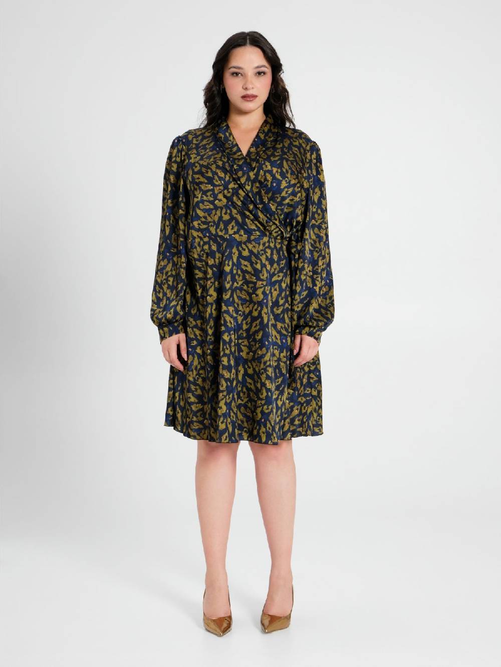 Rinascimento Abito Curvy Animalier Sconto