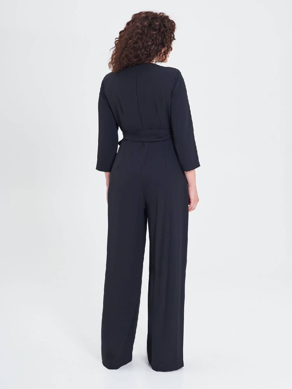 Rinascimento Tuta Curvy Fiocco Nera Outlet
