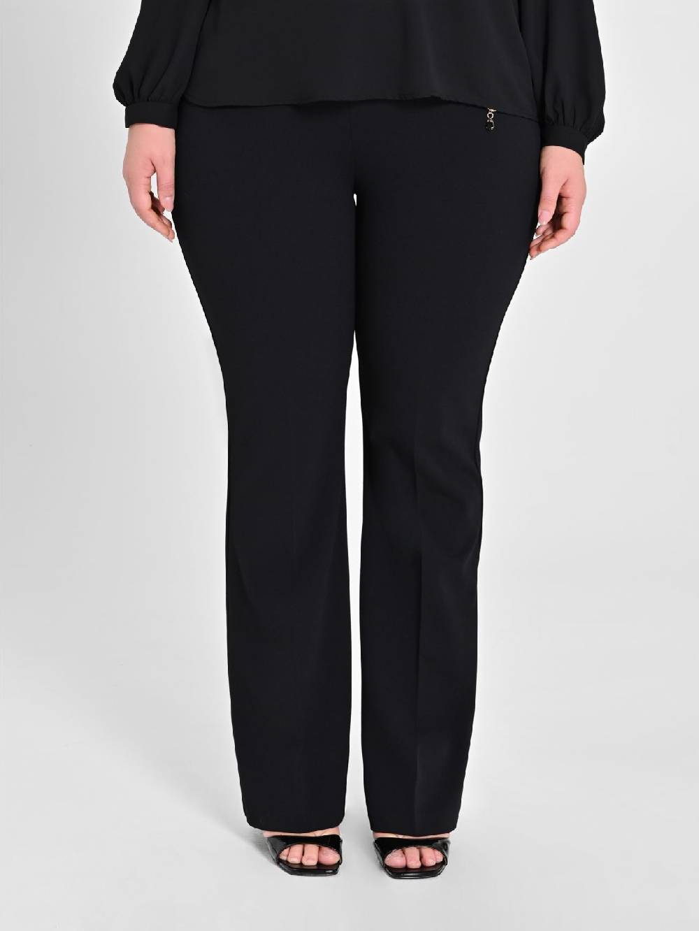 Rinascimento Pantaloni Curvy Neri Vendita
