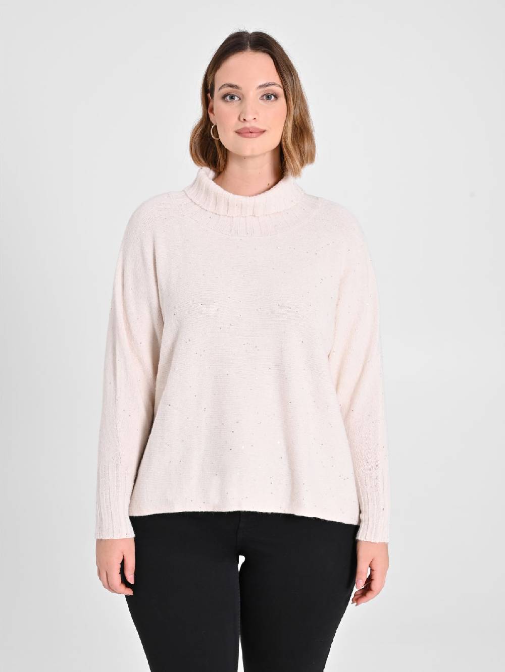 Rinascimento Maglia Curvy Beige Promozione