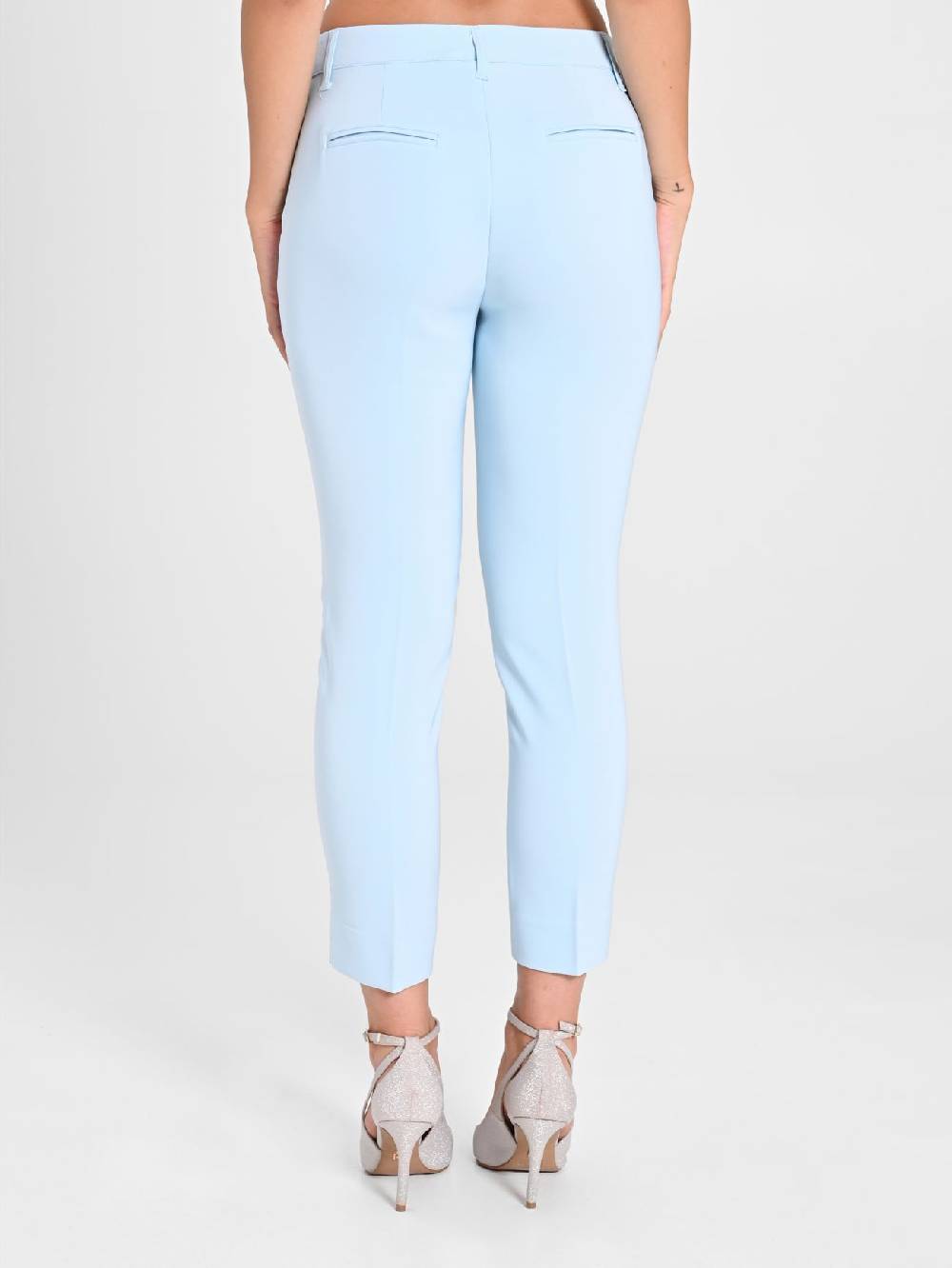 Rinascimento Pantaloni Skinny Azzurri Saldi