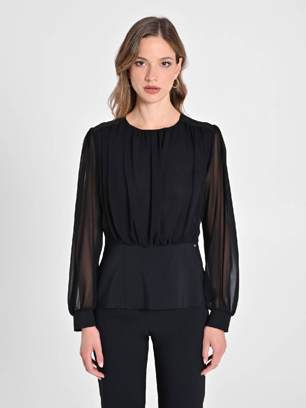 Rinascimento Blusa in Georgette Vendite Flash