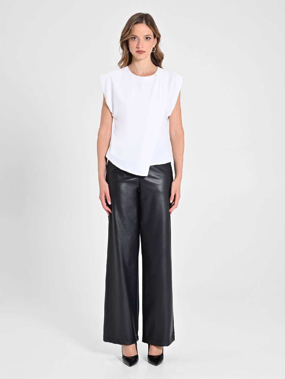Rinascimento Blusa scatoletta Bianca Negozio
