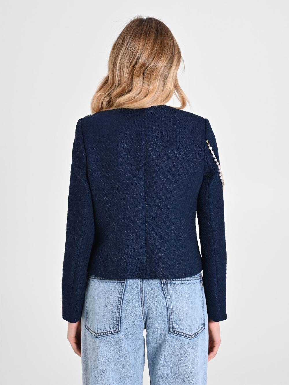 Rinascimento Giacca Corta in Tweed Prezzo basso
