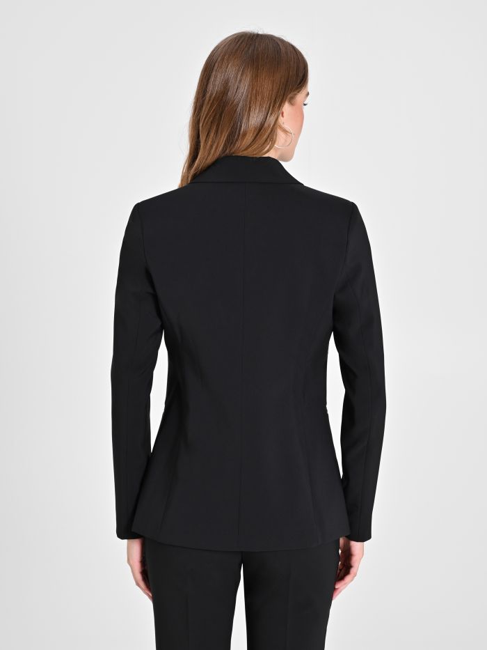 Rinascimento Giacca a Due Bottoni in Tessuto Tecnico Donna Fino al 50% di sconto