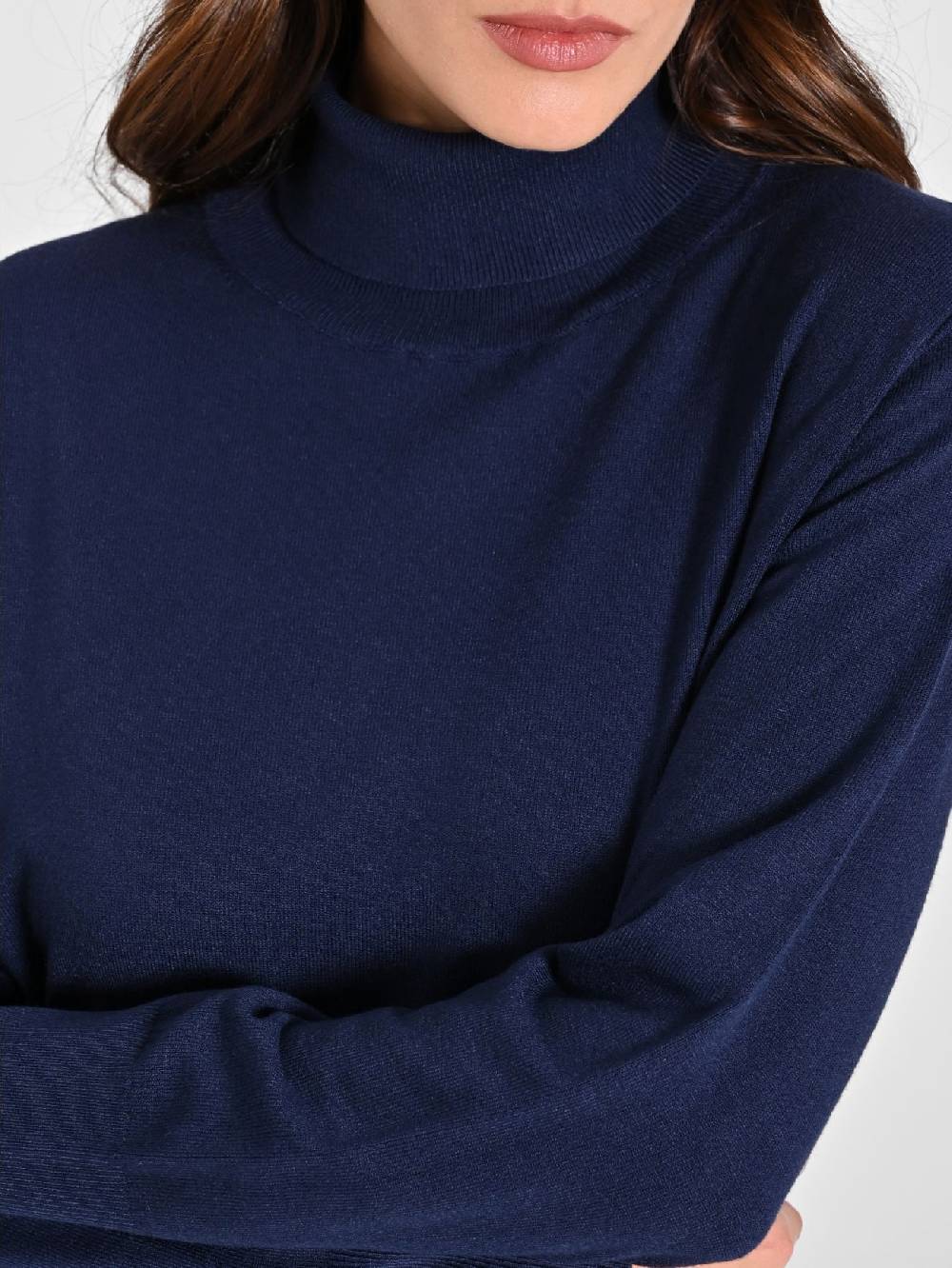 Rinascimento Abito Blu Navy in Maglia Ecotec® Donna Qualità Garantita