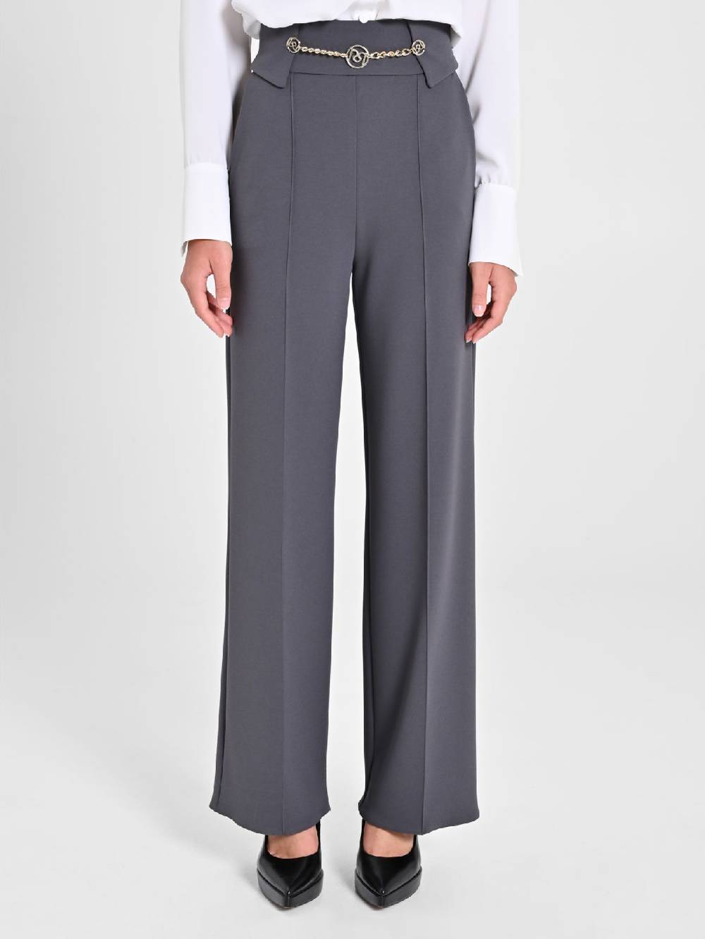 Rinascimento Pantaloni Grigi Chains Offerta