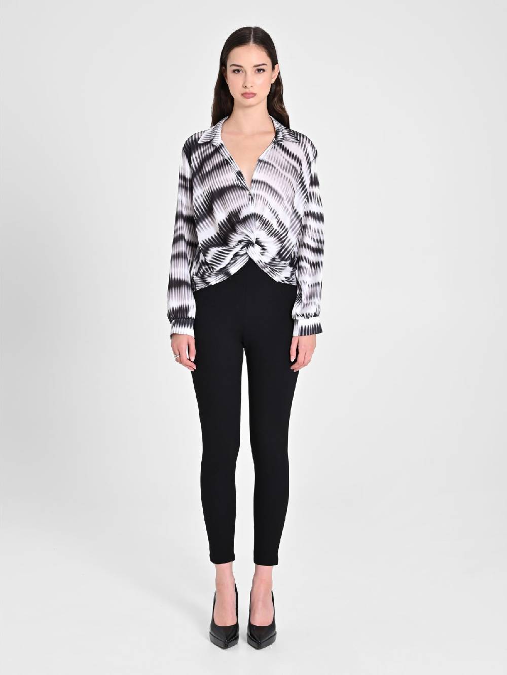 Rinascimento Blusa stampa Astratta Hotsell
