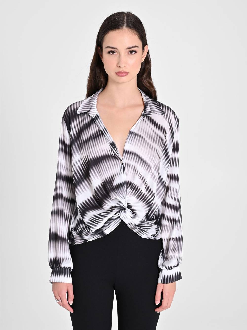 Rinascimento Blusa stampa Astratta Hotsell
