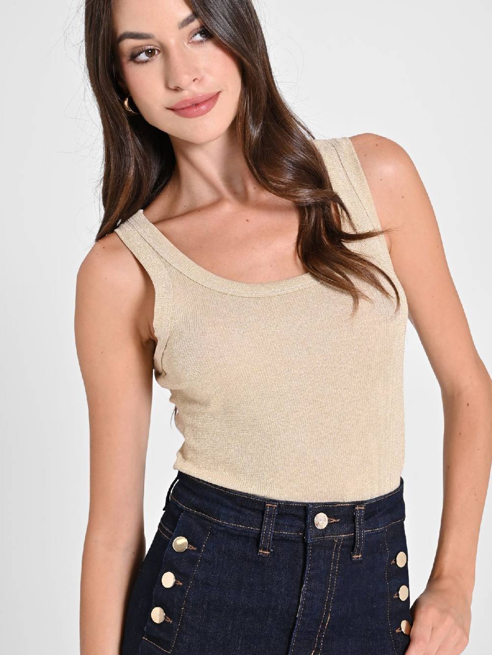 Rinascimento Top Lurex Saldi Di Fabbrica