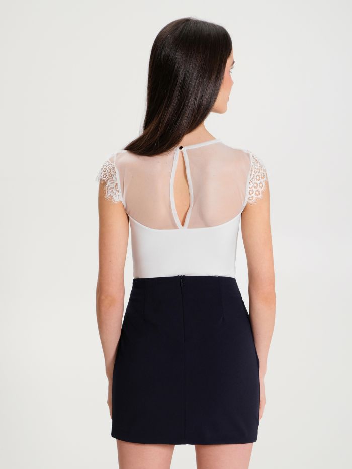 Rinascimento Top Body in Pizzo Latest stili