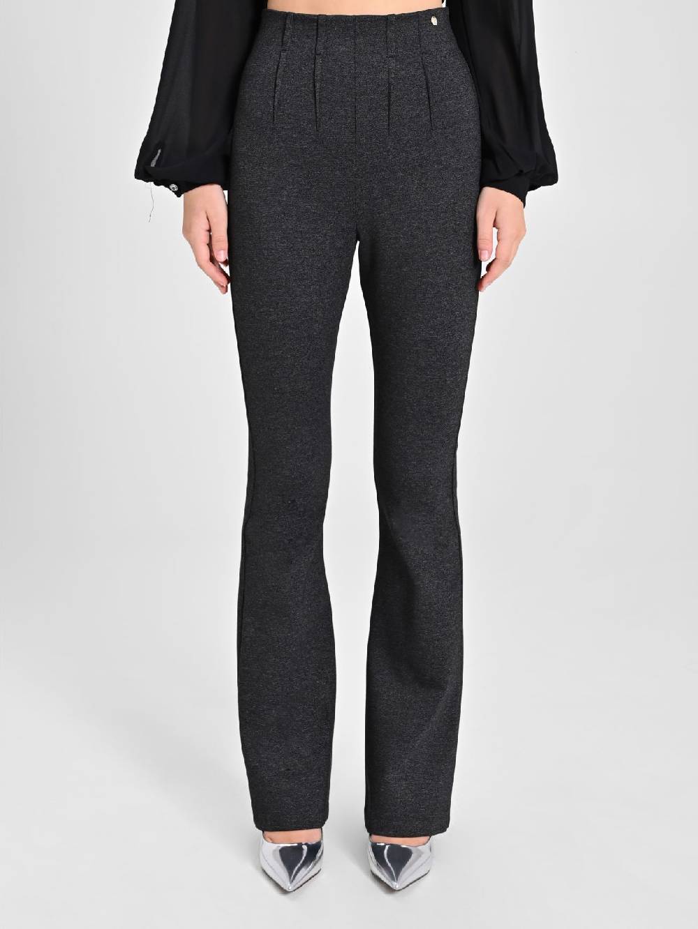 Rinascimento Pantaloni in Punto Milano Melange Fino al 60% di sconto