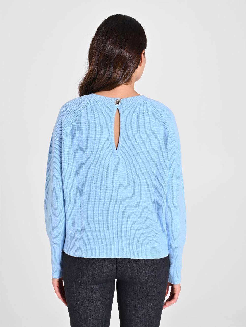 Rinascimento Maglione Azzurro Paillettes Limitato a 3 giorni