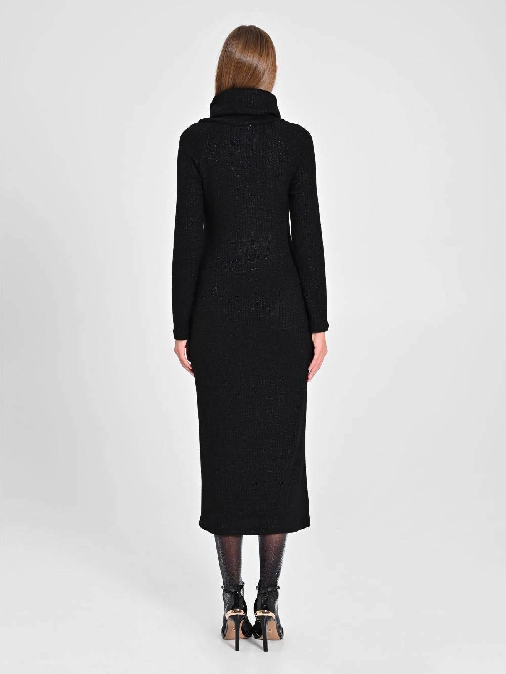 Rinascimento Abito Lurex Nero Novità
