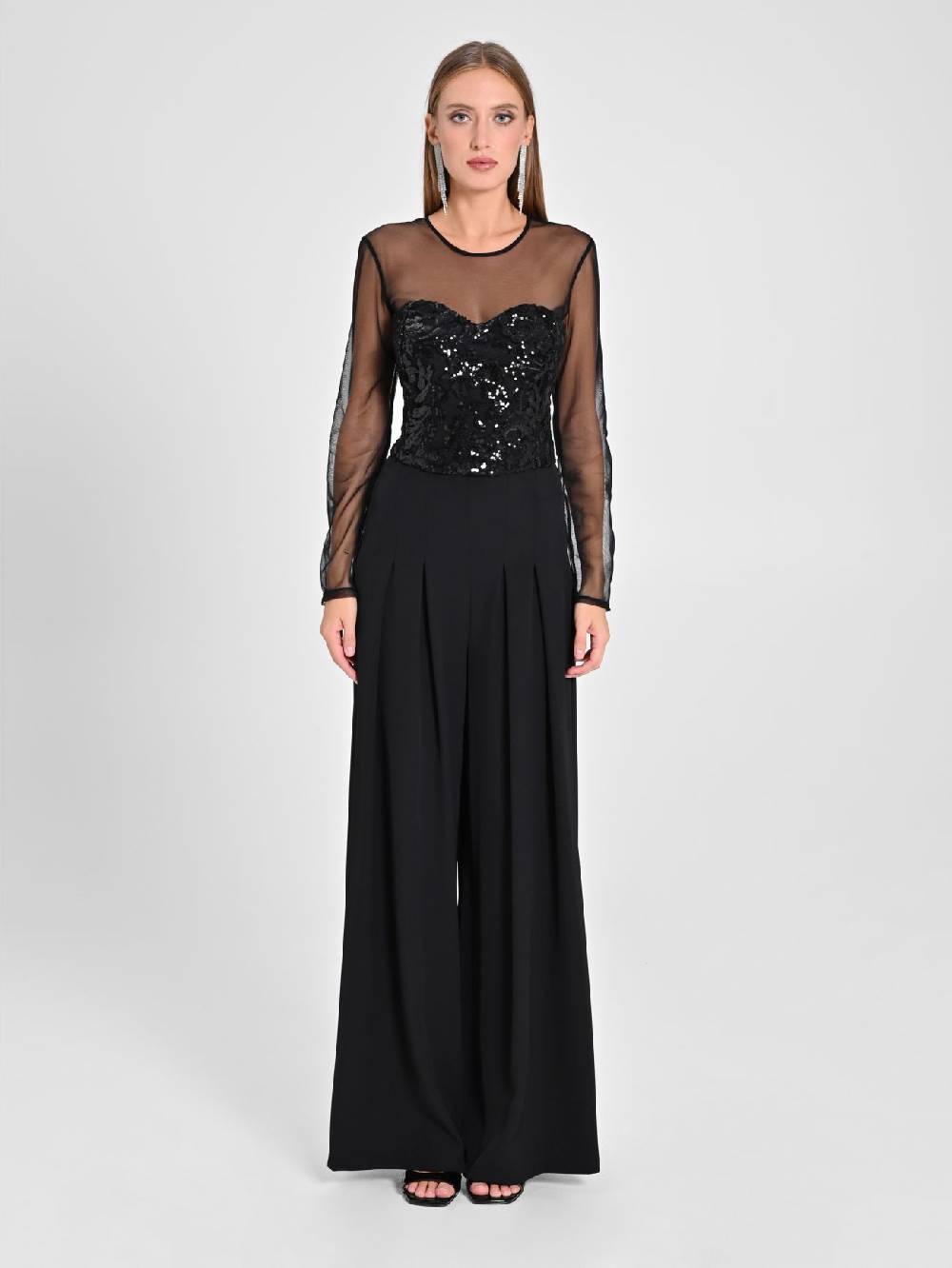 Rinascimento Top Bustier Paillettes In Vendita