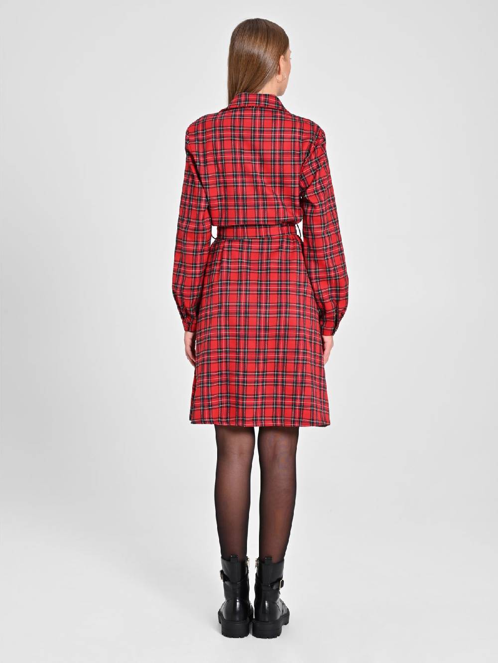 Rinascimento Chemisier in Tartan Hotsell