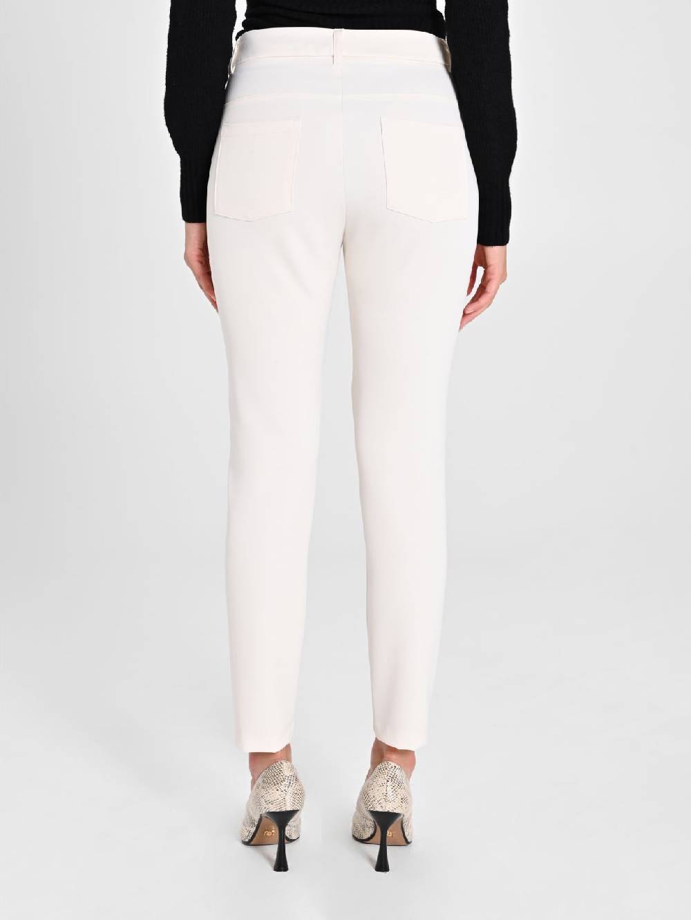 Rinascimento Pantaloni Skinny Bianchi Spedizione gratuita