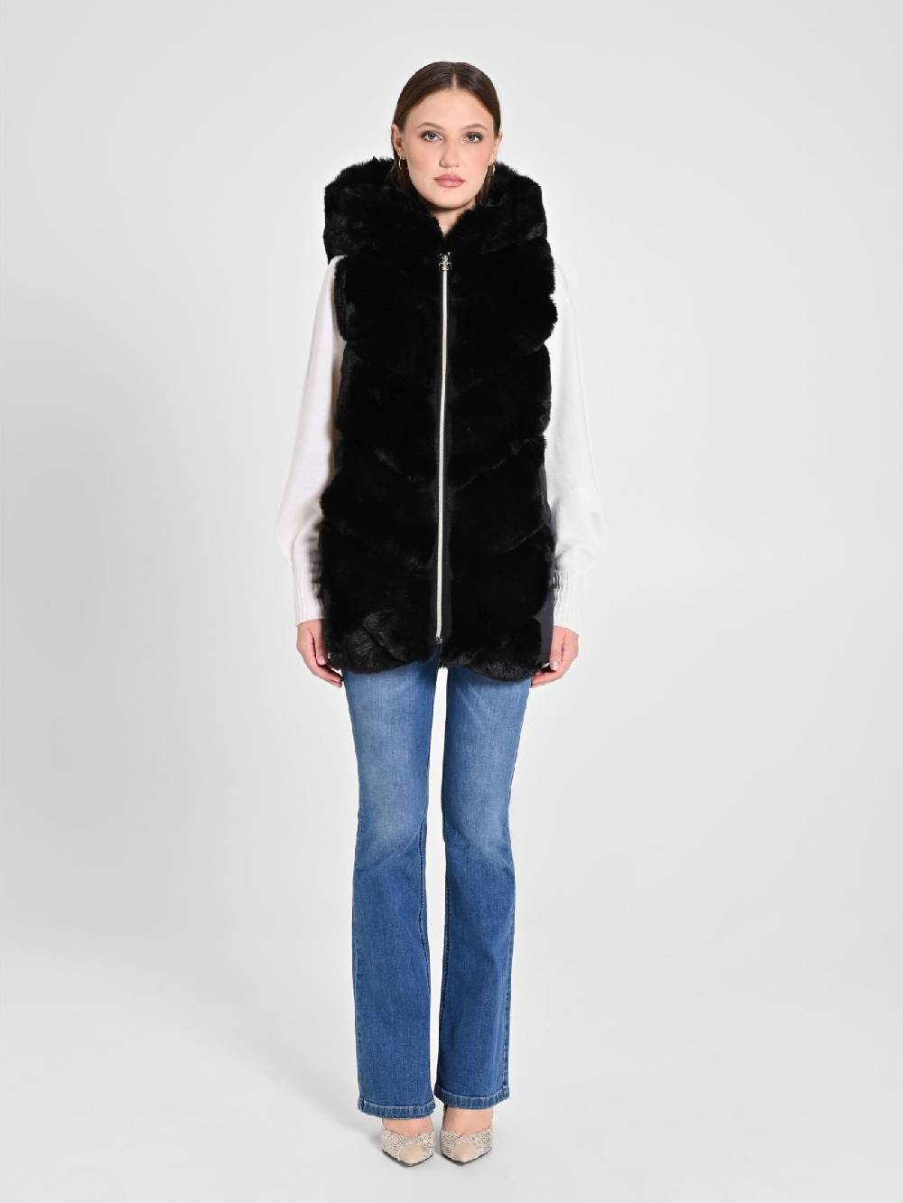 Rinascimento STYLE01FW24 CAPP GILET B001 Vendite stagionali
