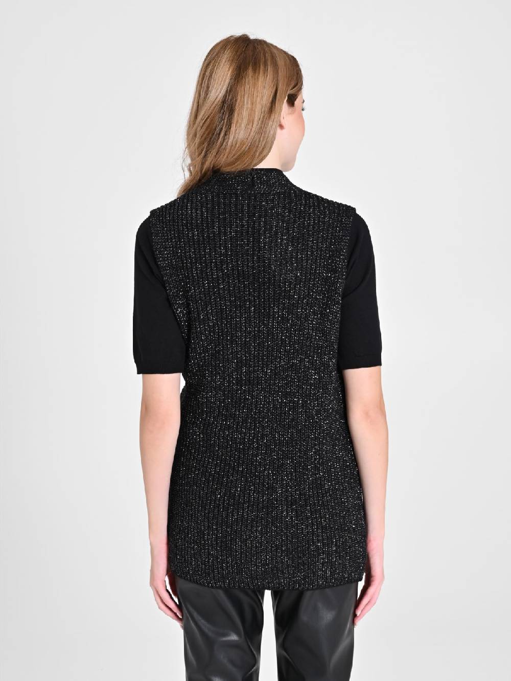 Rinascimento Gilet Fiocco Lurex Offerta Giorno del Papà
