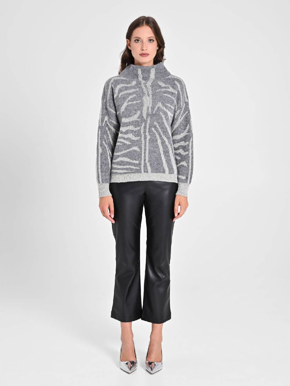 Rinascimento Maglione Zebra Lurex Comprane uno, ottenene uno gratis