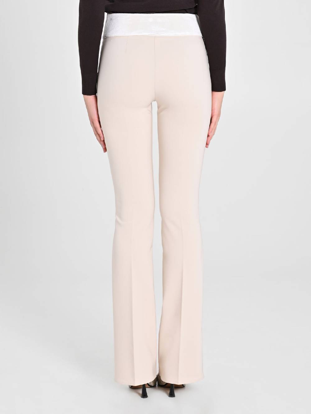 Rinascimento Pantaloni Tuxedo Beige Ultimi due giorni