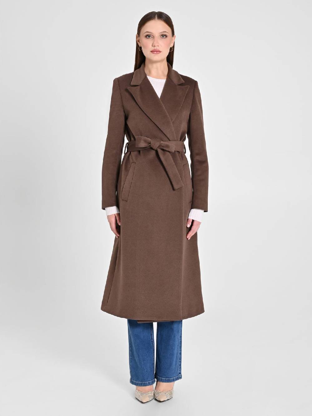 Rinascimento Cappotto Vestaglia Cioccolato In vendita
