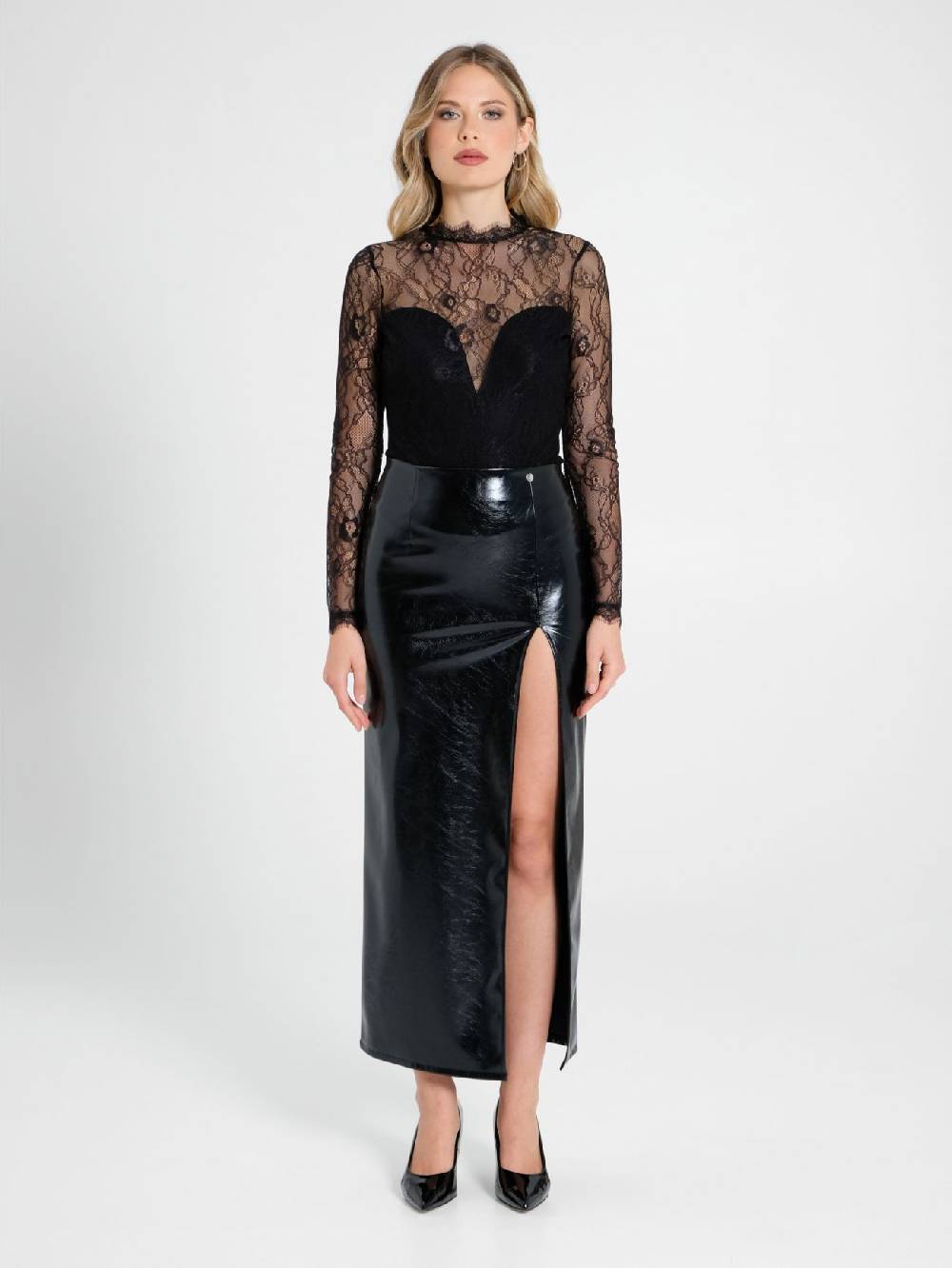 Rinascimento Blusa Body in Pizzo Pezzi Unici