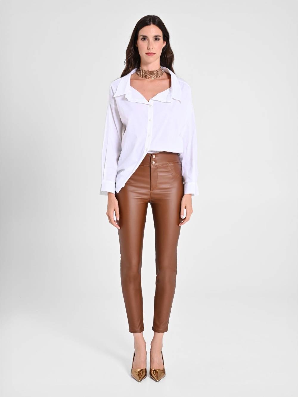 Rinascimento Pantaloni simil pelle Shopping Online