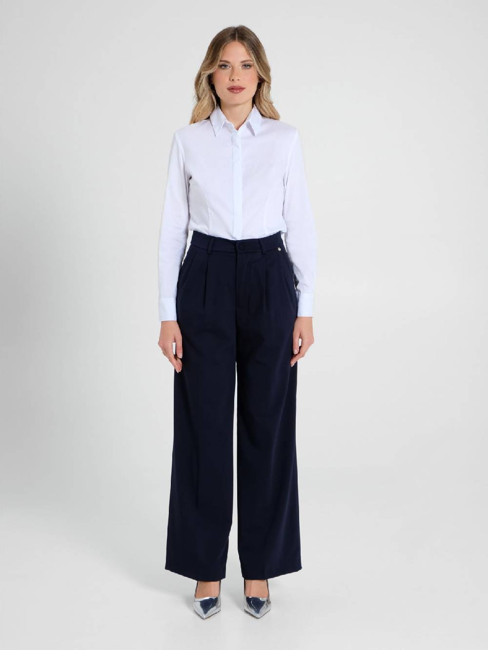 Rinascimento Pantaloni Sartoriali misto Lana Affare Del Giorno