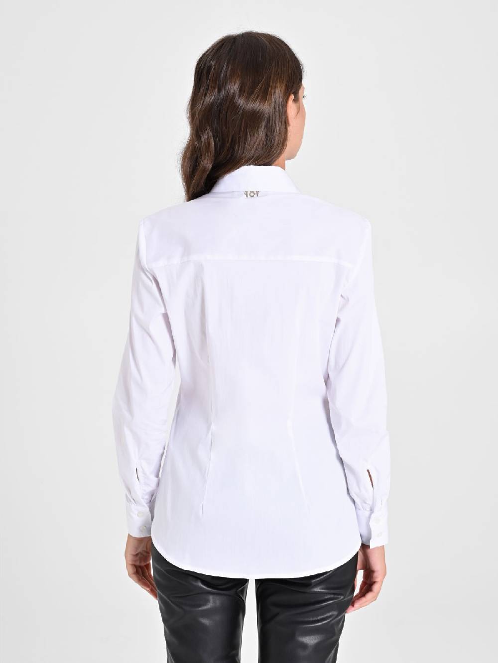 Rinascimento Camicia Bianca in Cotone Shopping online