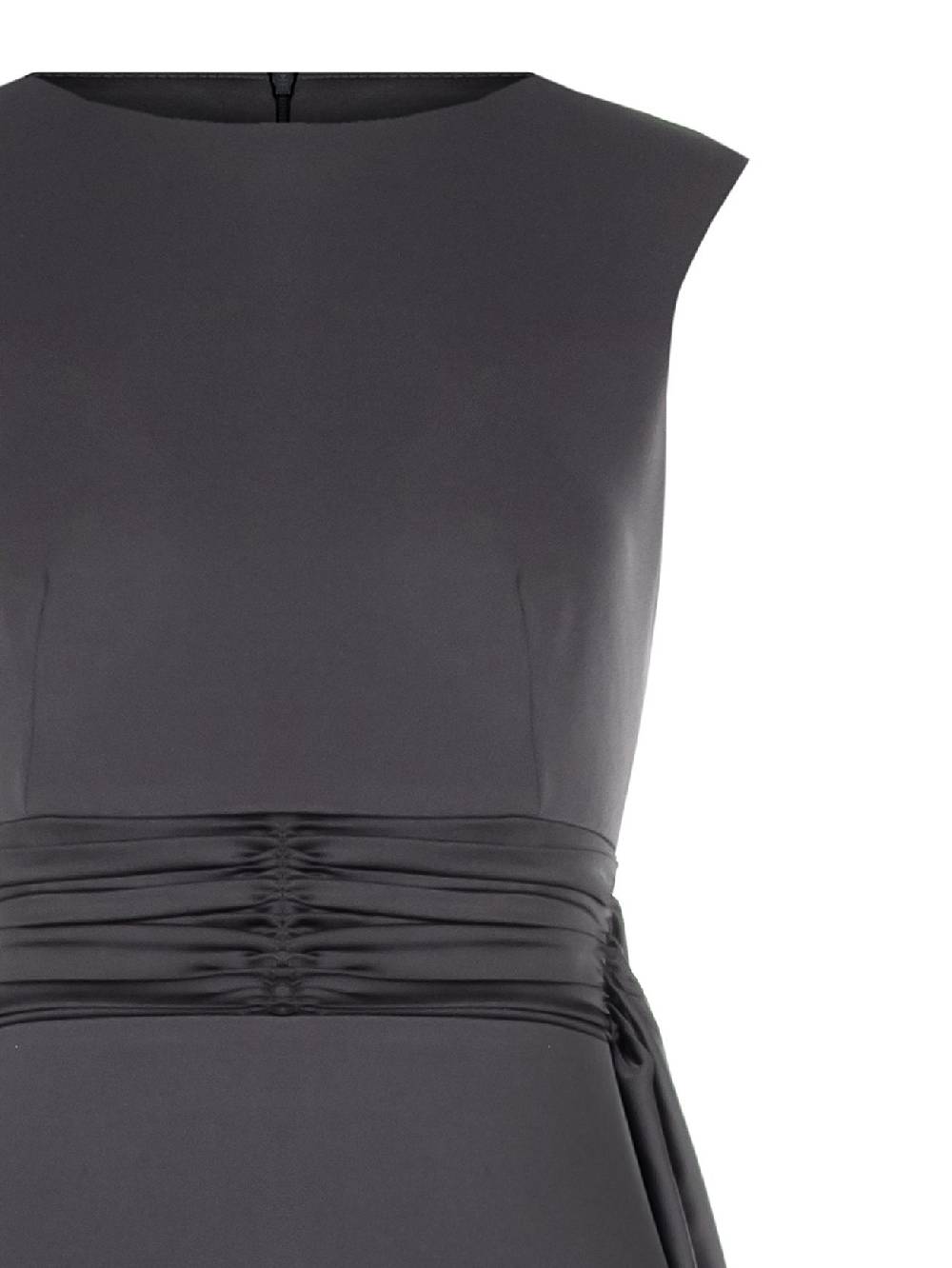 Rinascimento Tubino in Scuba mano Crepe Grigio Offerta per la Festa della Mamma