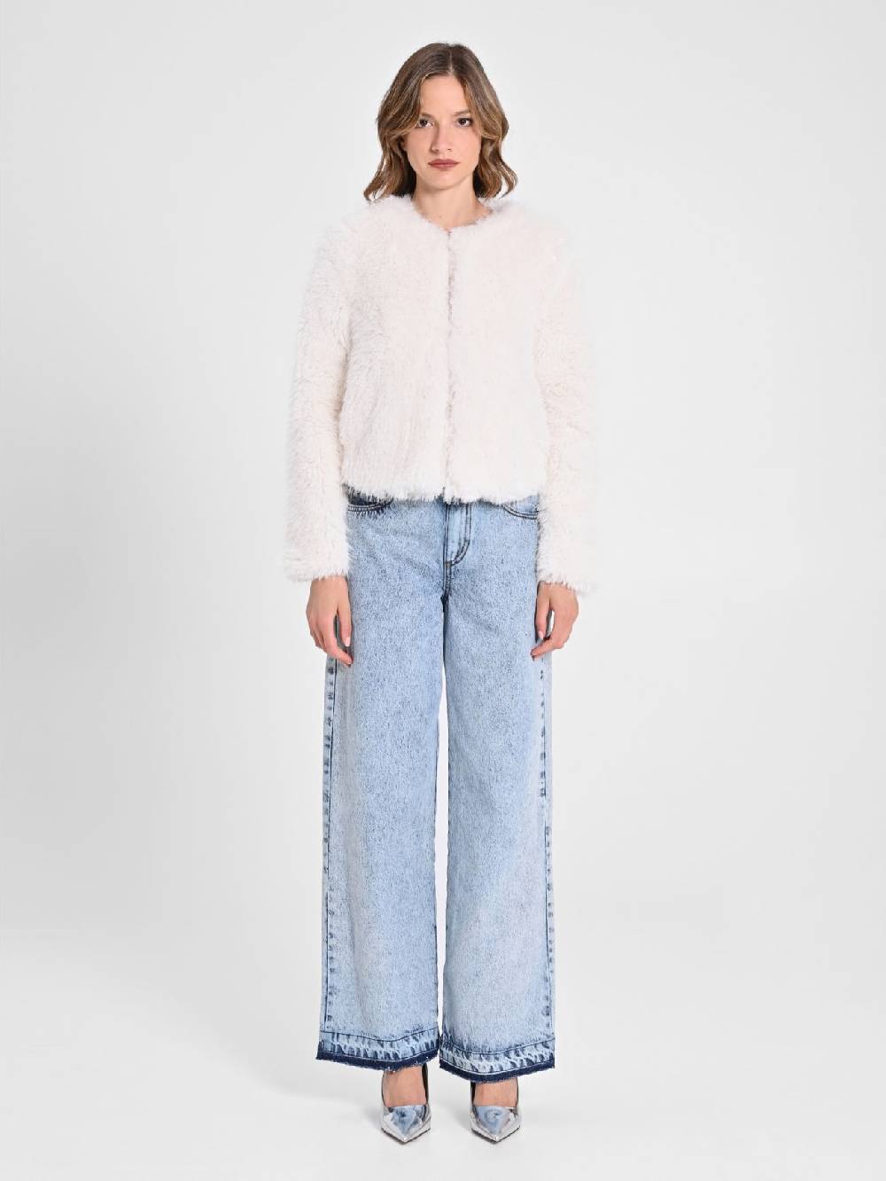 Rinascimento Cappotto Faux Fur Liquidazione