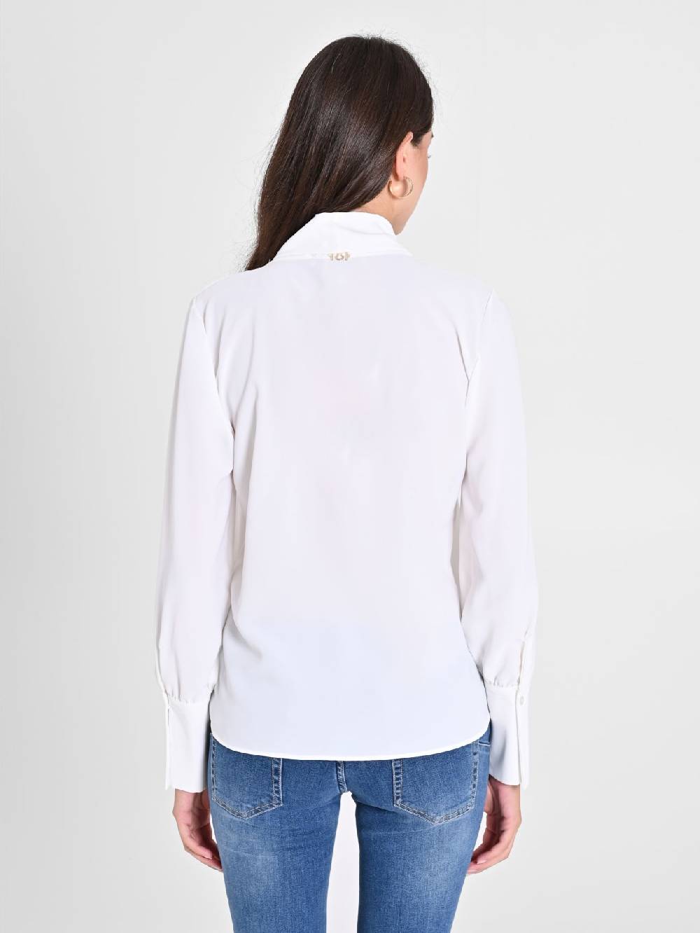 Rinascimento Blusa Bianca maniche Lunghe Rilascio limitato