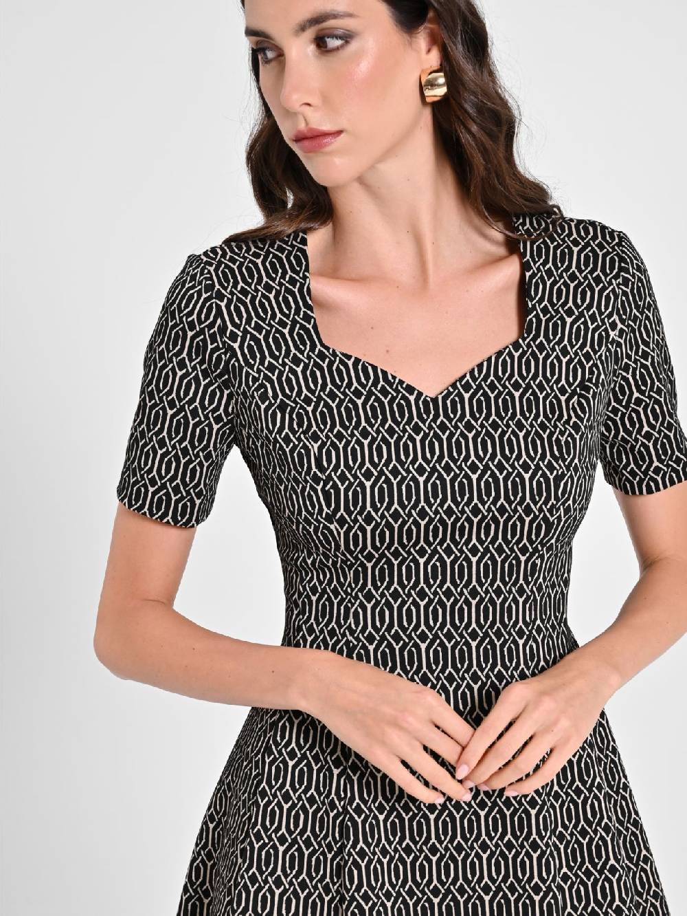 Rinascimento Abito a Ruota Jacquard ACQUISTA ORA