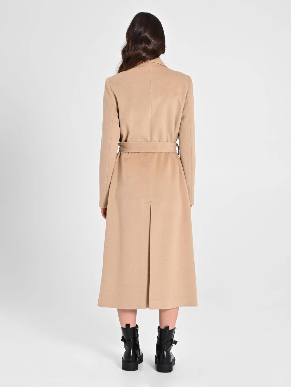 Rinascimento Maxi Cappotto Cammello con Cintura Fino al 60% di sconto