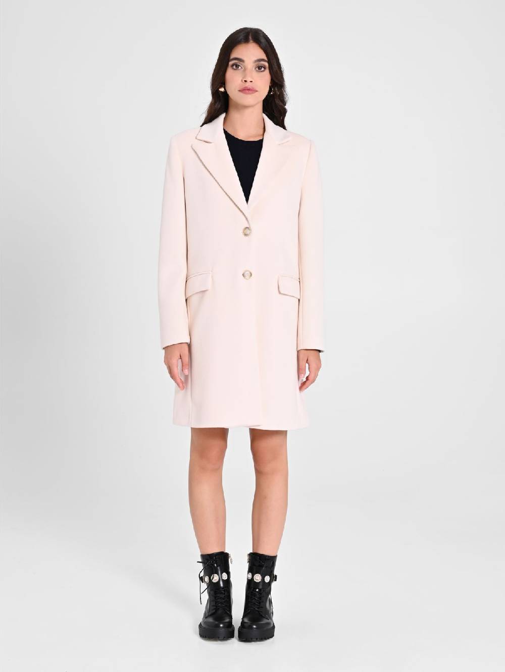 Rinascimento Cappotto Medio Beige Only for today