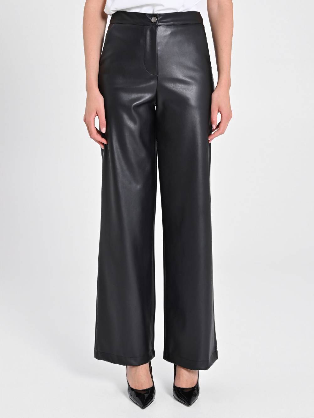 Rinascimento Pantaloni in simil pelle Discount Store per i nuovi prodotti