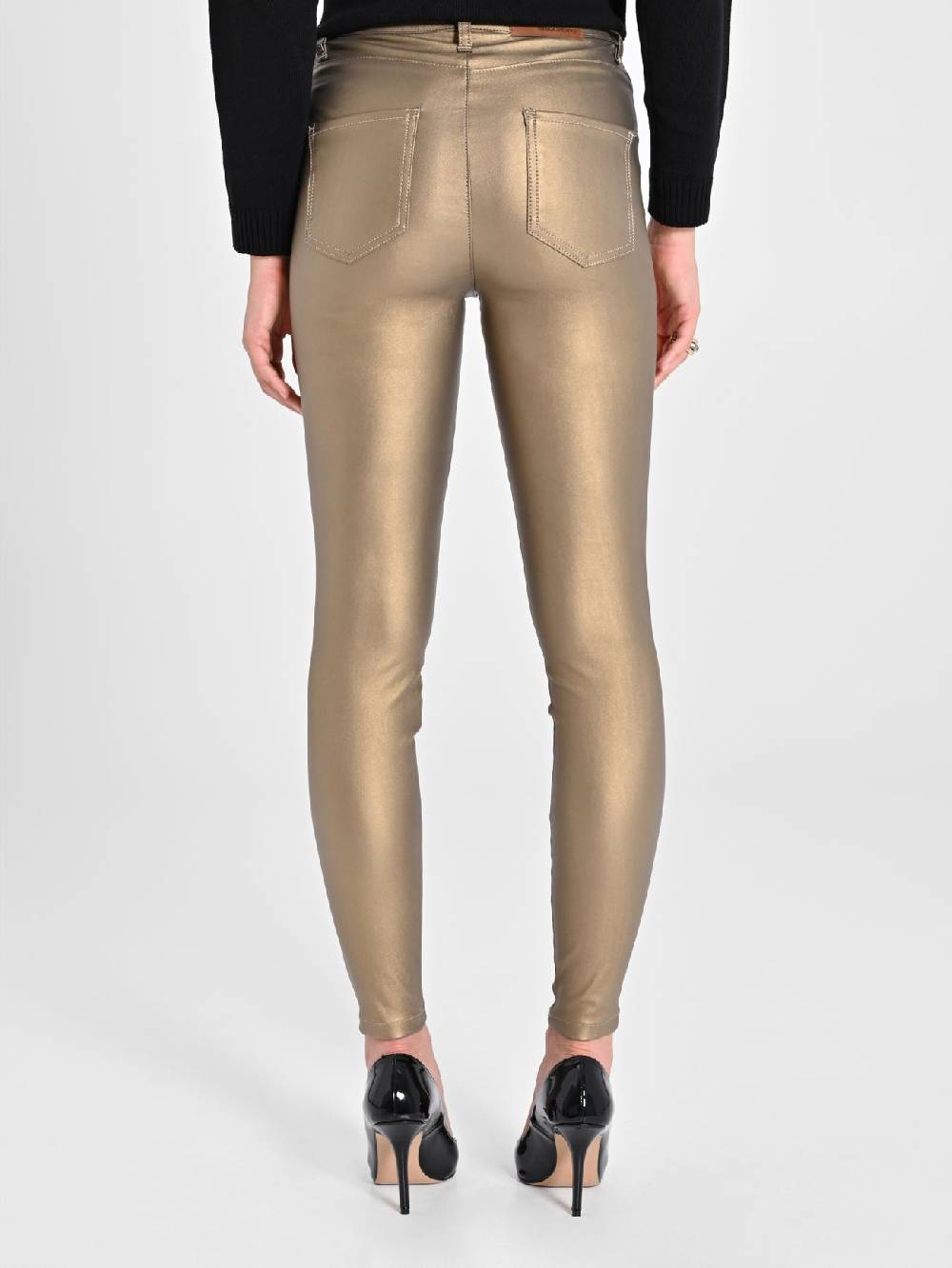 Rinascimento Pantaloni Skinny Gold Trasporto libero internazionale